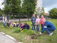 Учащиеся и администрация СДЮСШОР «Юность» приняли участие в акции «Город-сад» 