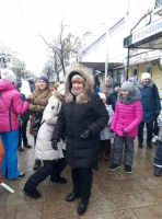 Сотрудники и учащиеся МБУ ДО СДЮСШОР "Юность" приняли активное участие в масленичных гуляниях 17.02.2018 года.