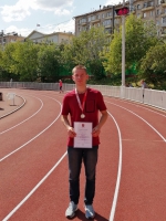 Вадим Шичков занял 3 место во Всероссийском дне бега «Кросс нации»